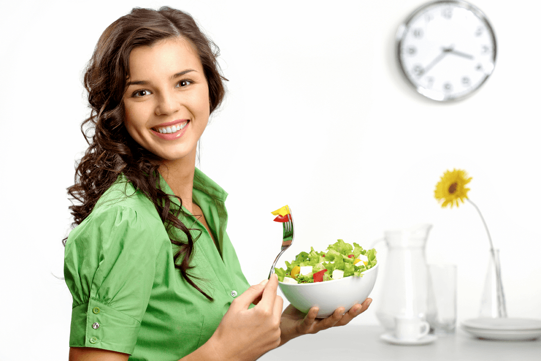 Овощной салат на диете по группе крови